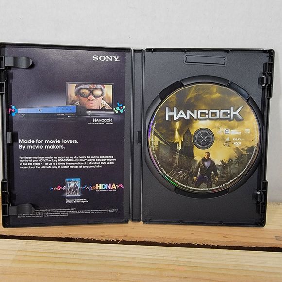 DVD Hancock w/ slip cover - Picture 2 of 4